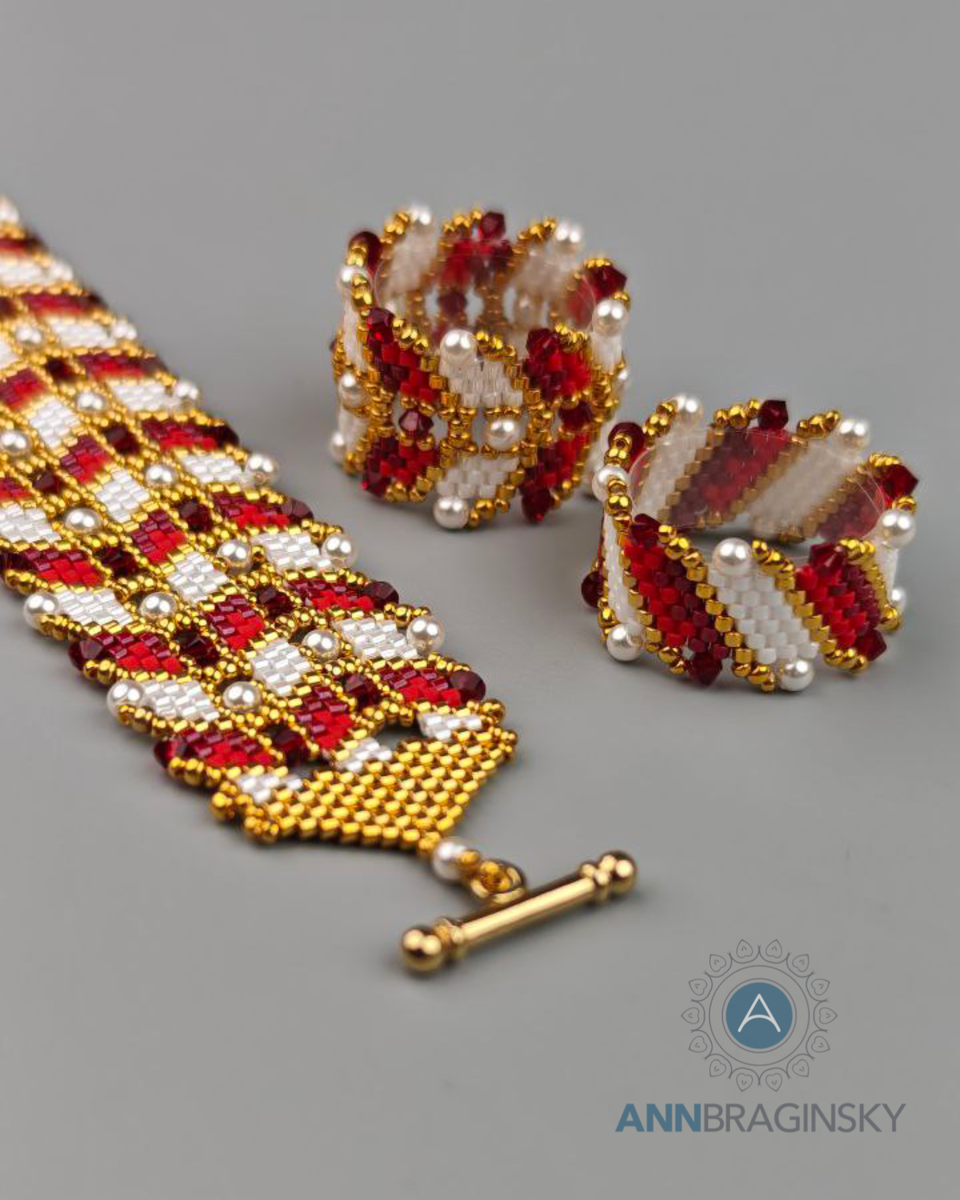 Комплект "Красное и белое"