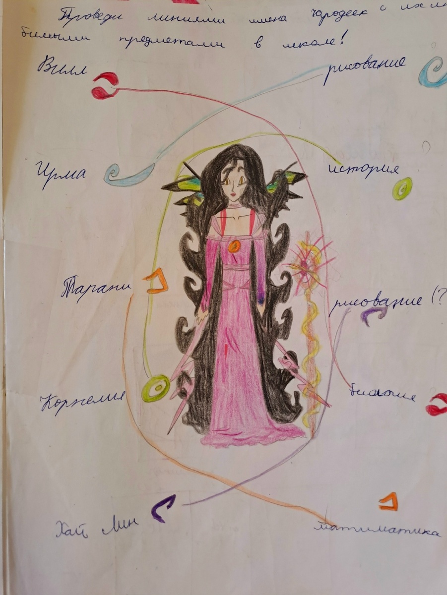 Рисую Чародеек (Ориби Каммпирр) © Copyright: Ориби Каммпирр