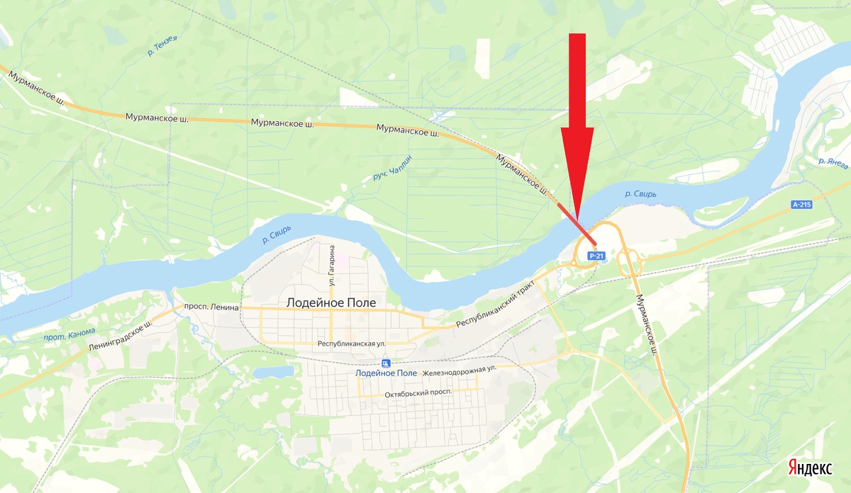    Движение по трассе в сторону Карелии ограничат из-за разводки моста© ФКУ Упрдор «Северо-Запад»