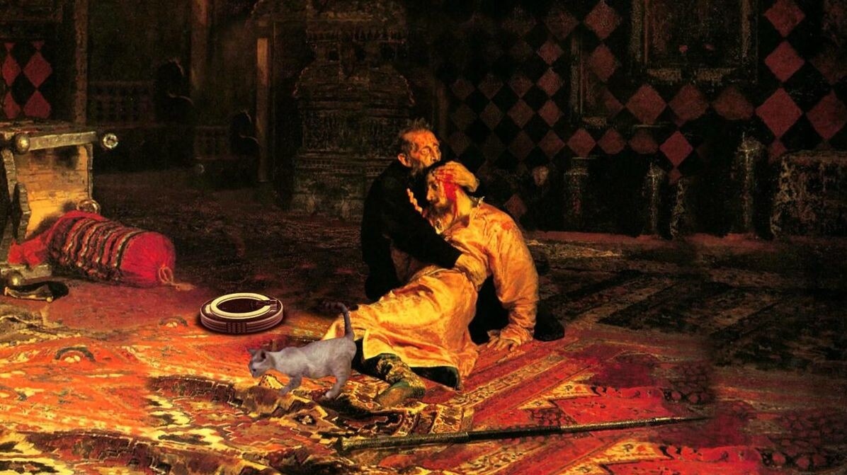 Иван Грозный и сын его Иван 16 ноября 1581 года