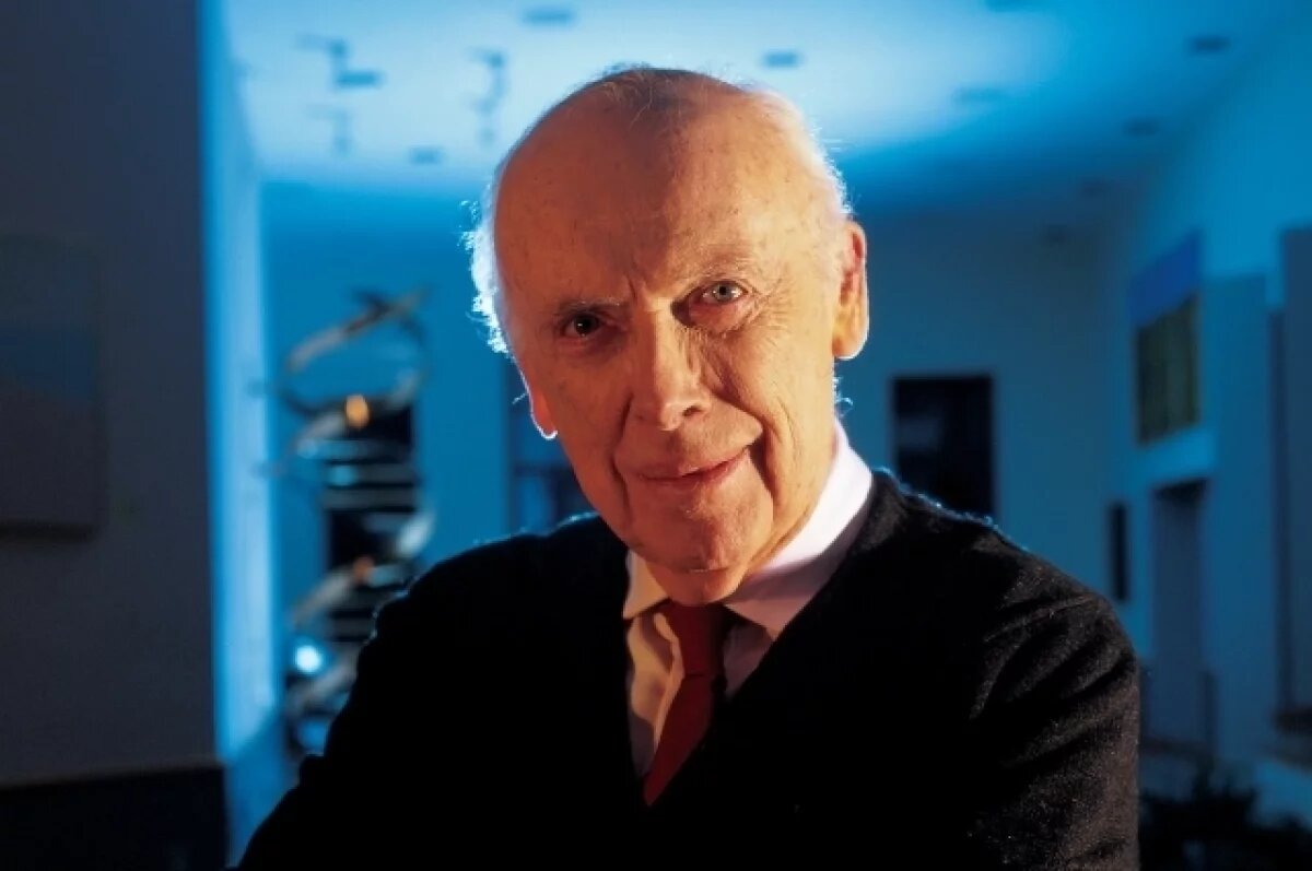    Умер один из первооткрывателей структуры ДНК Джеймс Уотсон