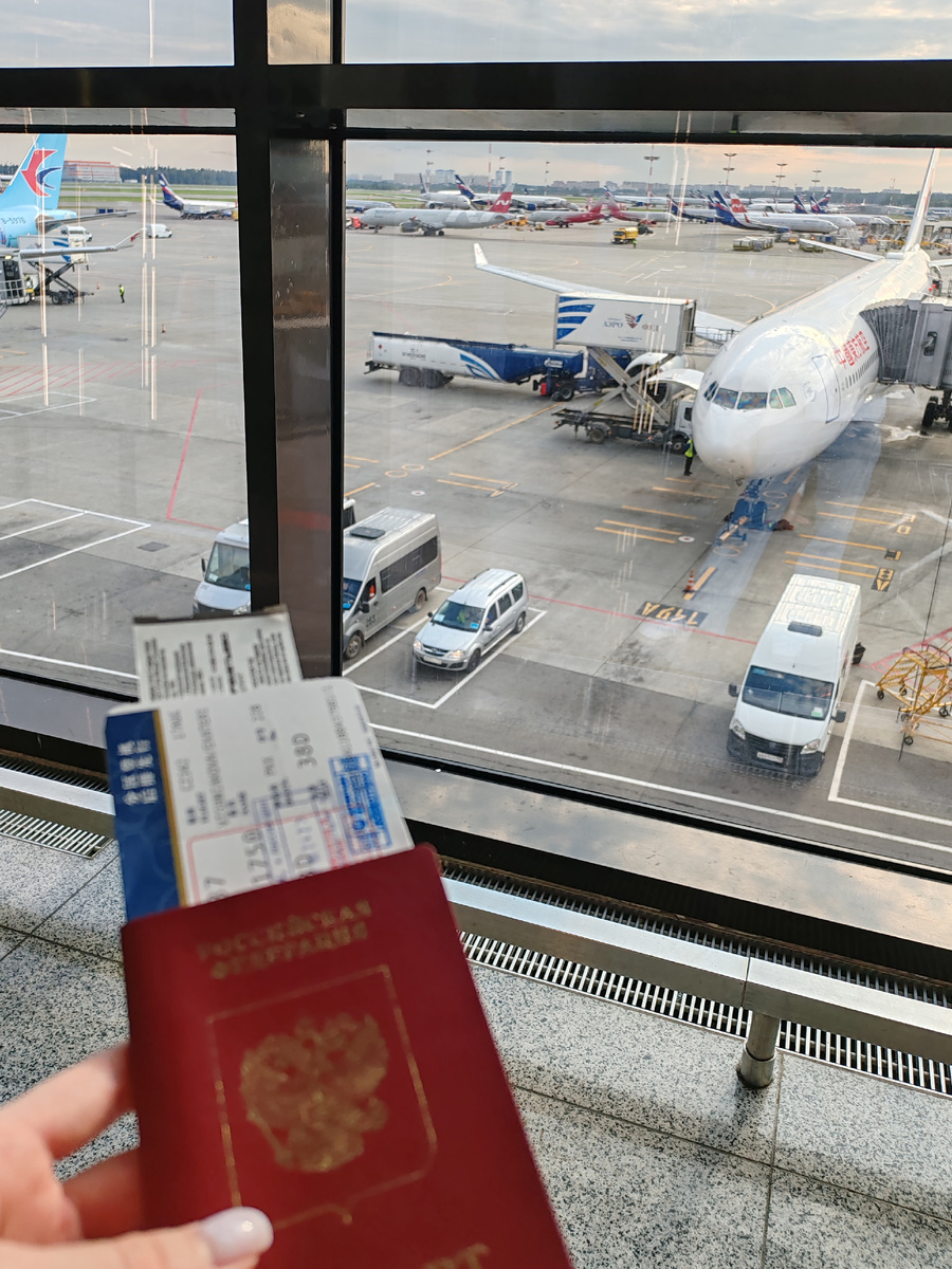 Аэропорт Шереметьево, Москва. Фото автора