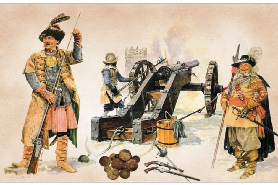    Иноземные пушкари на русской службе. XVI век. Предоставлено Андреем Останиным