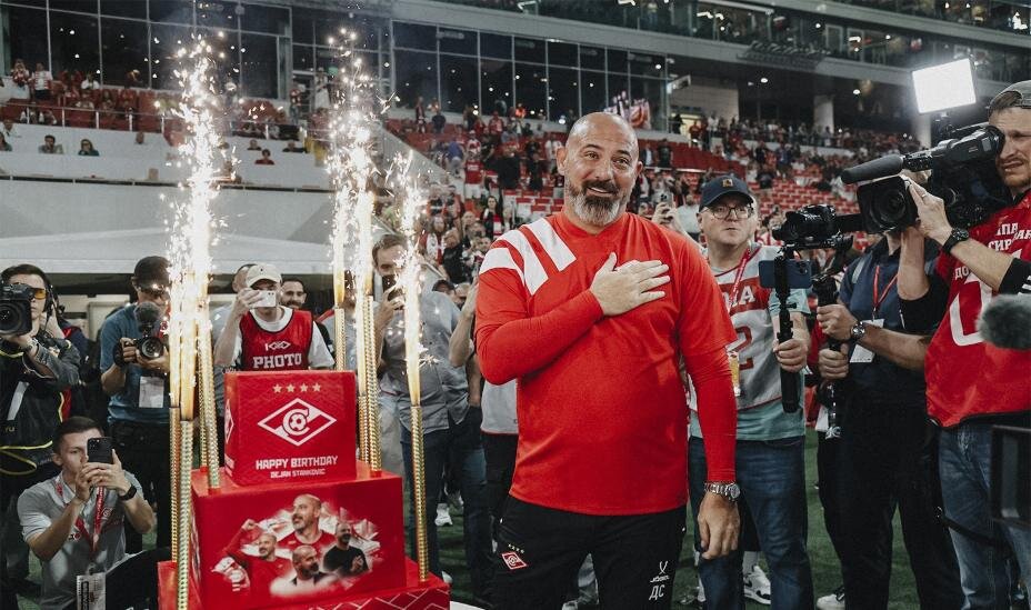    Главный тренер «Спартака» Деян Станкович готов ко всему. Фото: ФК «Спартак»