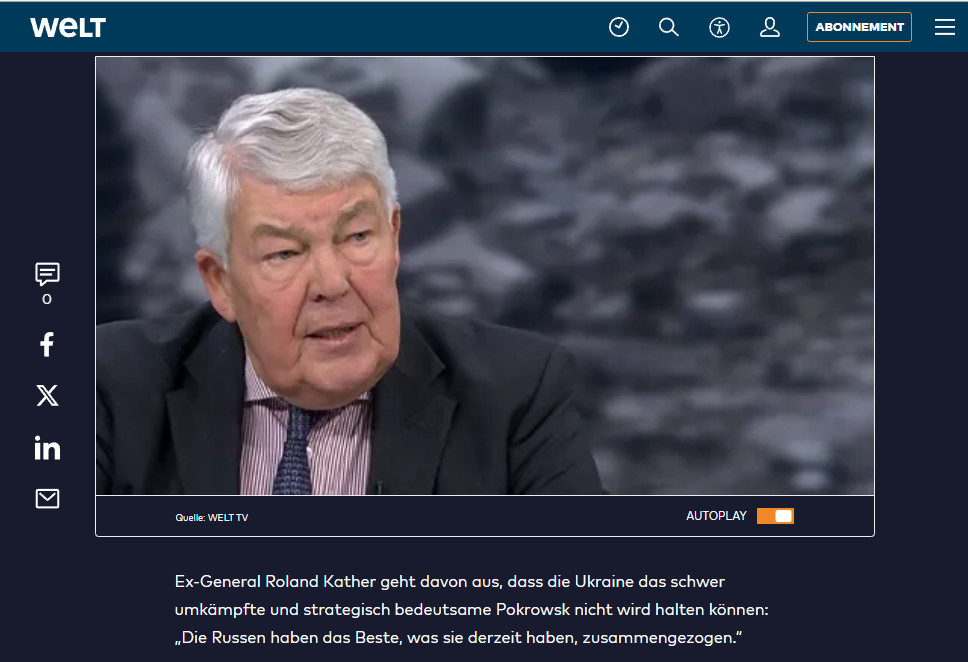    Скриншот: Die Welt