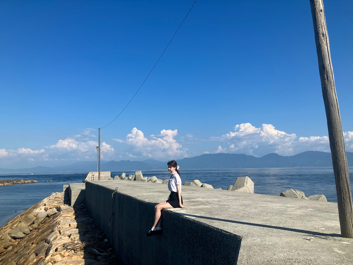 Автор блога на острове Аосима, который будет упоминаться далее