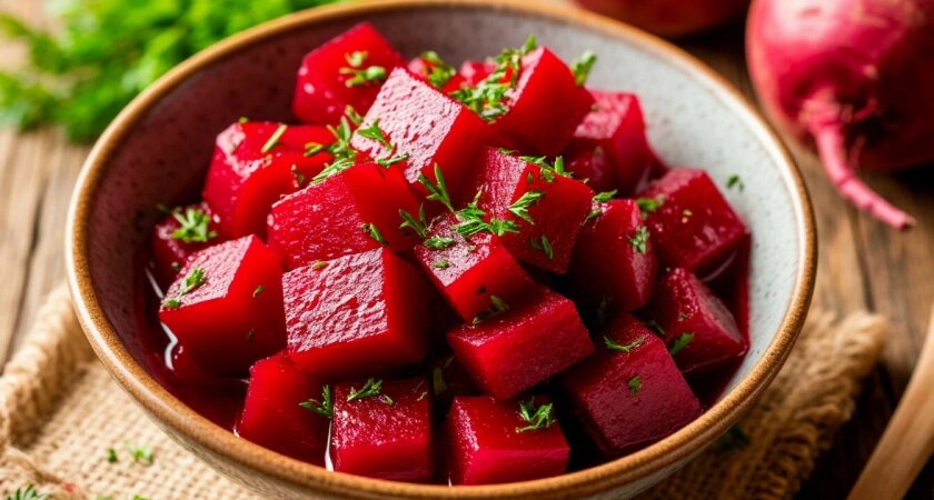    Не успеваю покупать свеклу, подсели всей семьей на эту закуску: вкуснота необыкновенная, улетает огромными сковородками