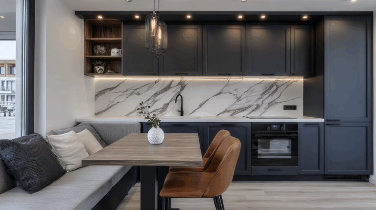    Как визуально увеличить маленькую кухню без лишних затрат svkuhni77