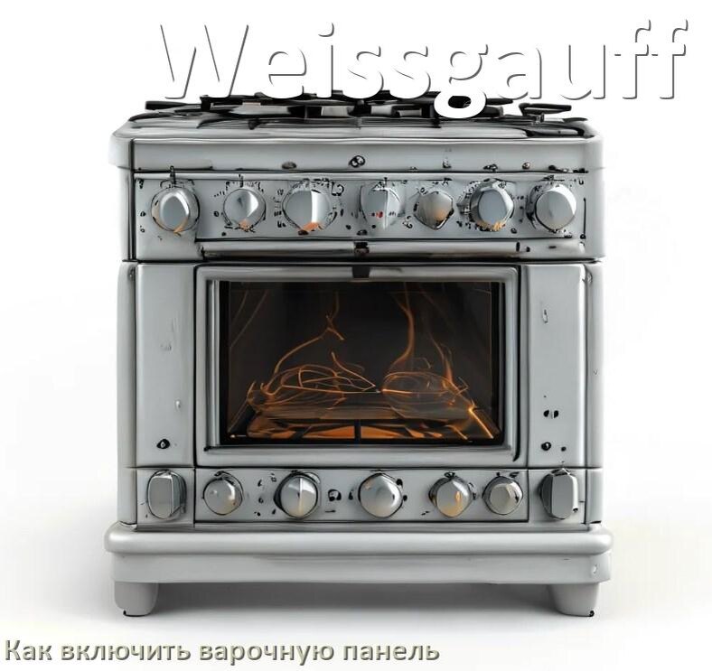 
Как включить варочную панель Weissgauff электрическую индукционную