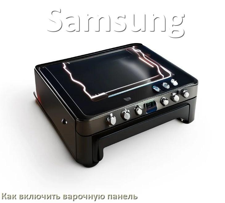 
Как включить варочную панель Samsung электрическую индукционную