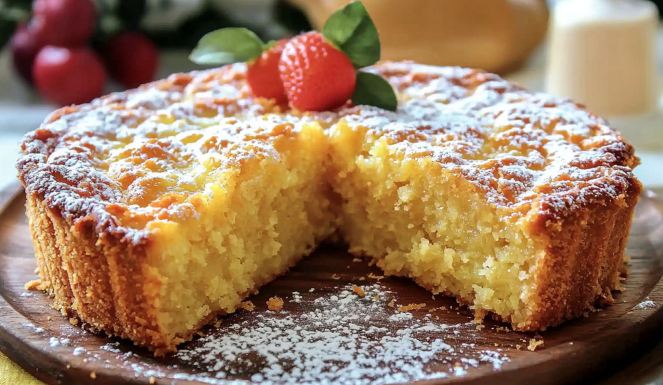 Самый вкусный лимонный манник на кефире: готовимся к Новому году