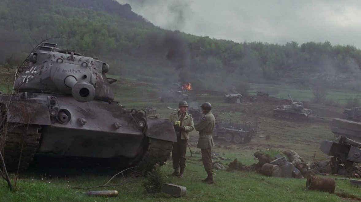 Кадр из фильма «Паттон» (Patton, 1970)