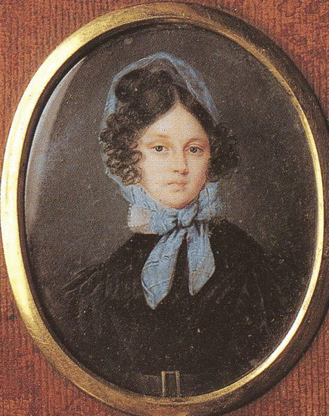 Портрет А.В.Якушкиной, не позднее 7 декабря 1827, неизвестный художник