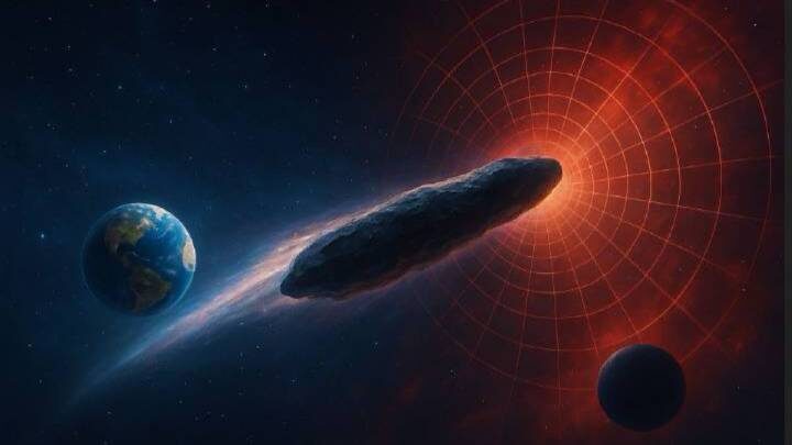 Корабль будущих землян попавший во временной гиперлуп