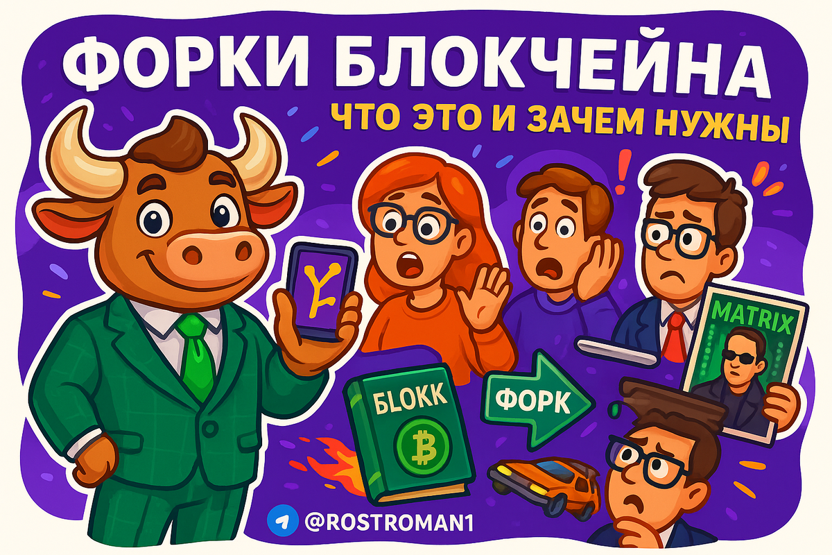    Форки блокчейна: 3 скрытые ловушки, из-за которых вы теряете деньги и доверие РоСТ | Роман о Системном Трейдинге