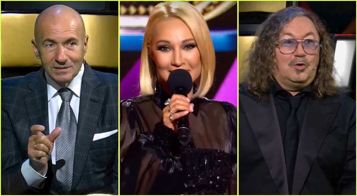 Жюри и ведущая проекта. Фото: кадр шоу "Браво! Бис!" (канал НТВ)