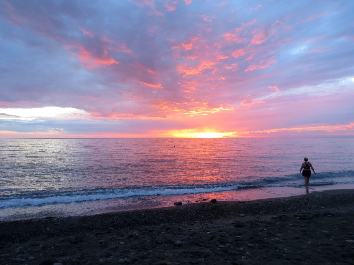 Адлер, закаты, фото наших подписчиков, 2025 год