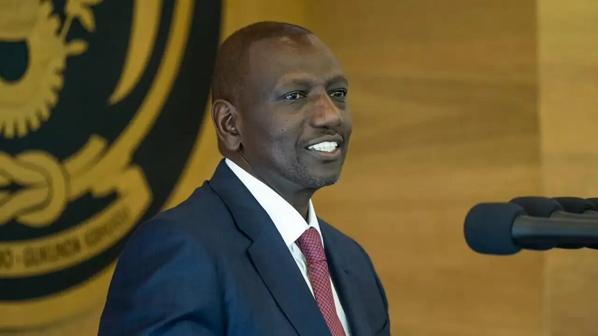    Президент Кении Уильям Руто.