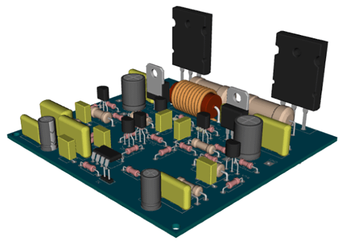 Модернизированный УМЗЧ Брагина