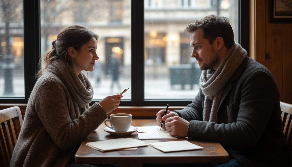 промозглый осенний вечер я зашла в небольшое кафе на углу