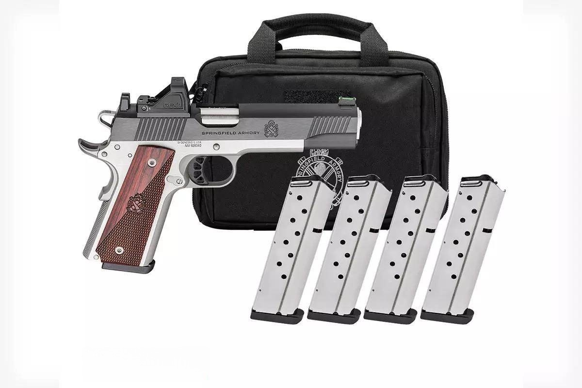 Каждый набор Gear Pac создан специально для определённого пистолета Springfield. Например, комплект для Ronin 1911.