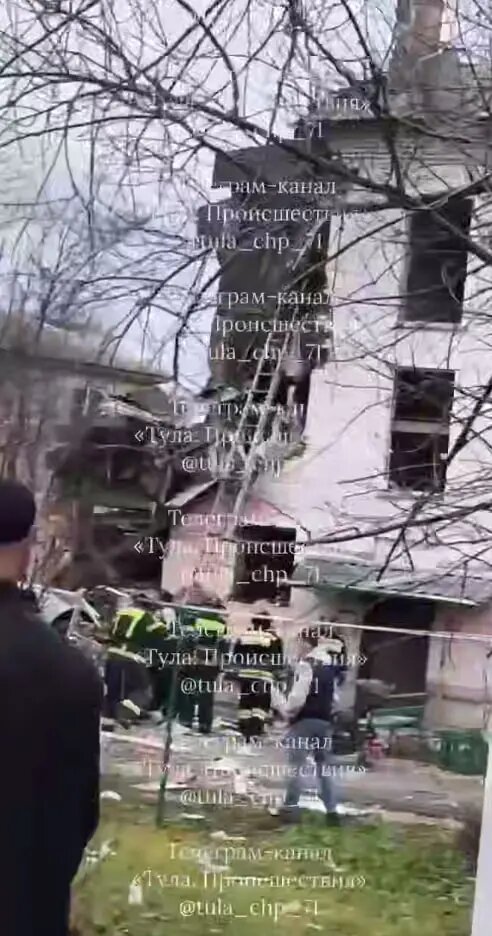    Фото: скриншот из видео в телеграм-канале «Тула. Происшествие»