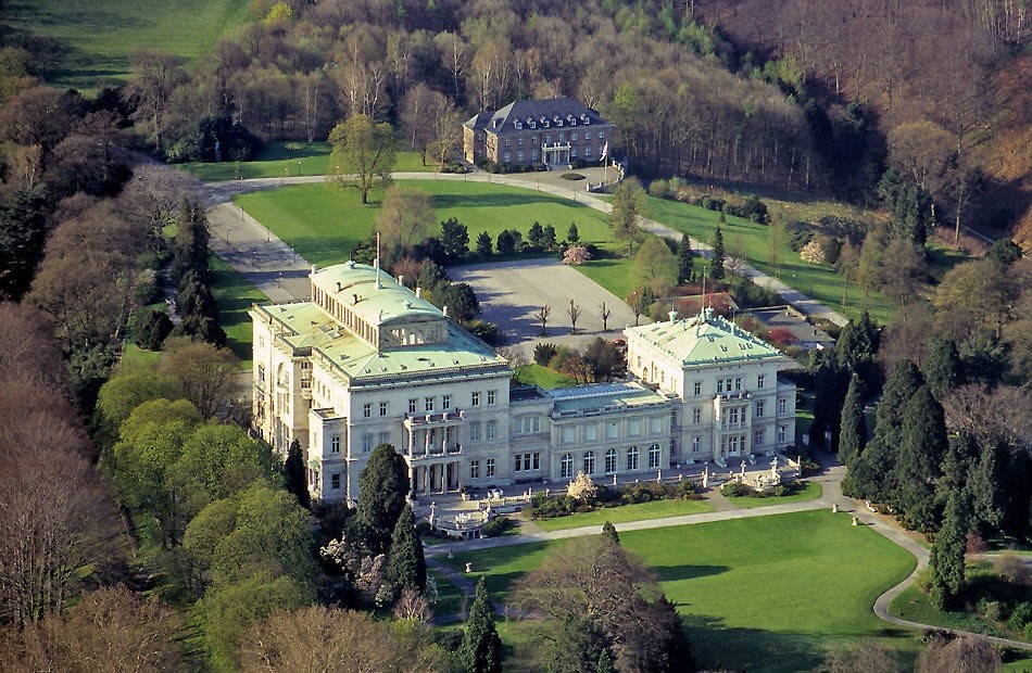 Вилла Хюгель в Эссене, принадлежавшая семейству Круппов