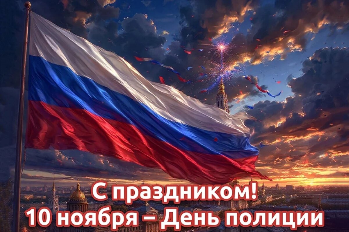    30+ открыток с Днем полиции.