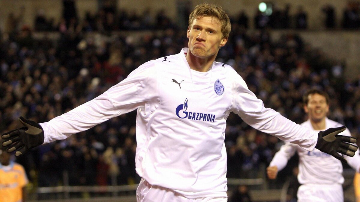 Павел Погребняк в Зените. Выступал за клуб с 2007 по 2009 годы.