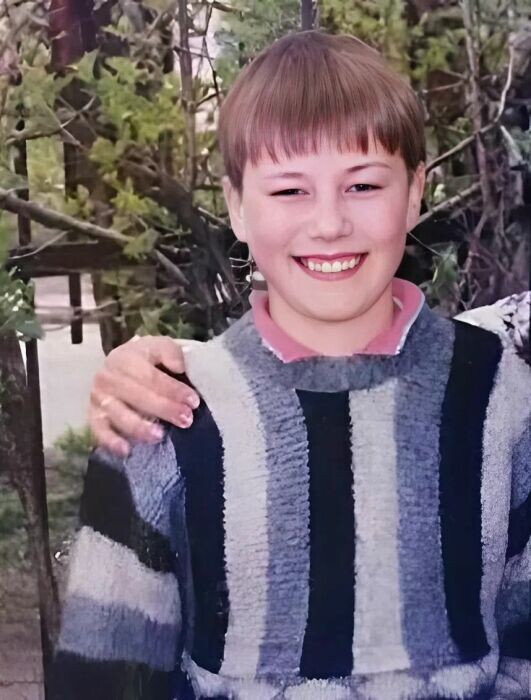 Иван Жидков в детстве.