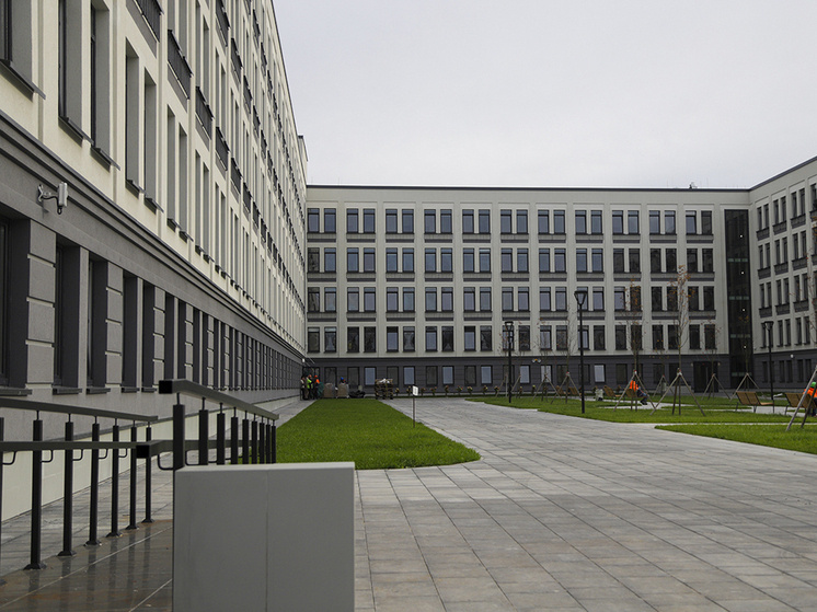     Первый корпус общежития кампуса «Кантиана» готов к открытию в Калининграде. ФОТО: пресс-служба правительства Калининградской области.