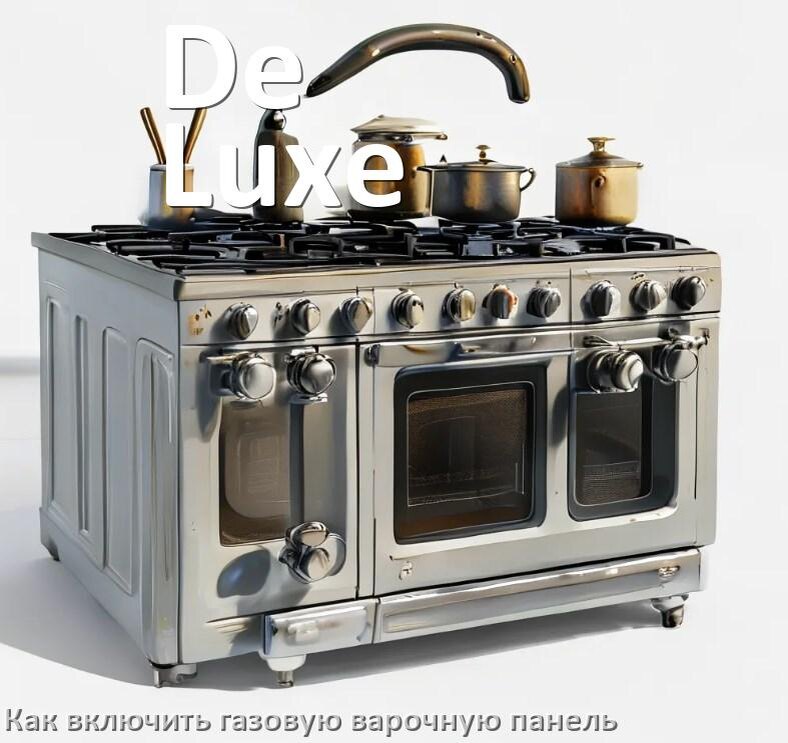
Газовая варочная панель De Luxe как включить электроподжигом
