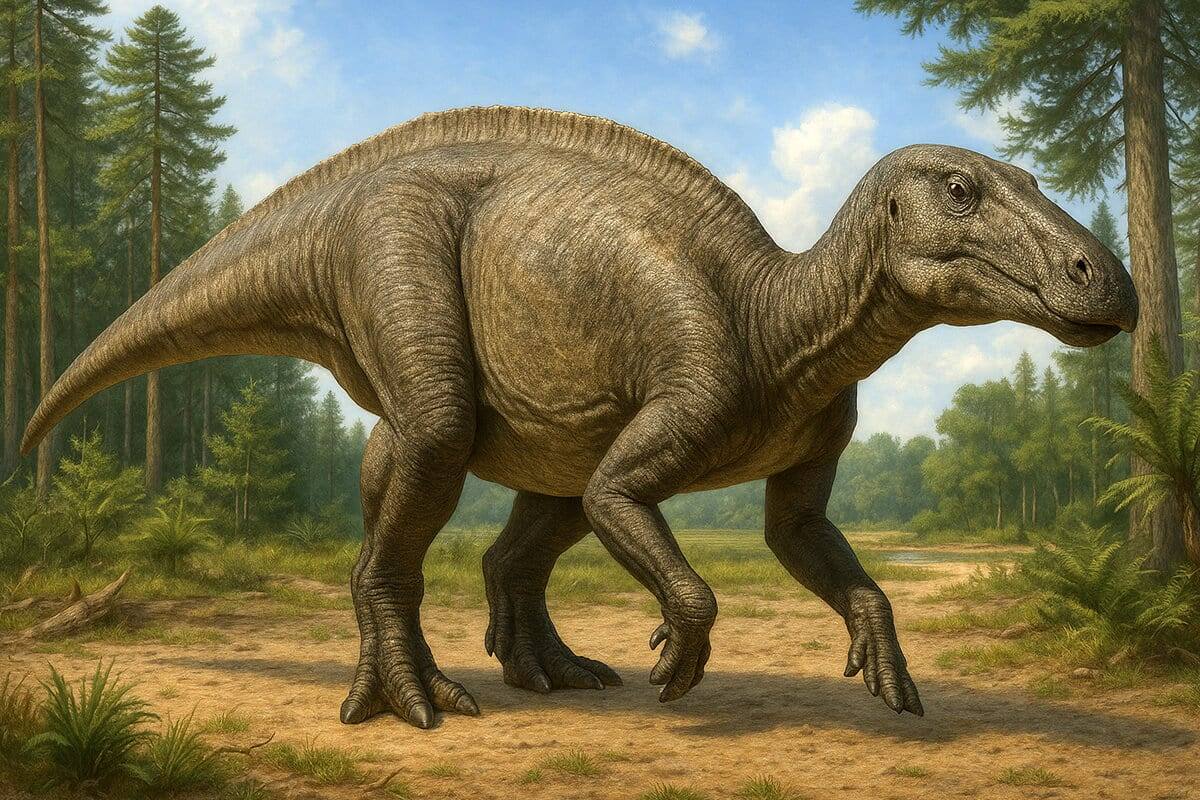    Эдмонтозавр, представитель гадрозаврид / © Hai Xing, Jordan C. Mallon, Margaret L. Currie