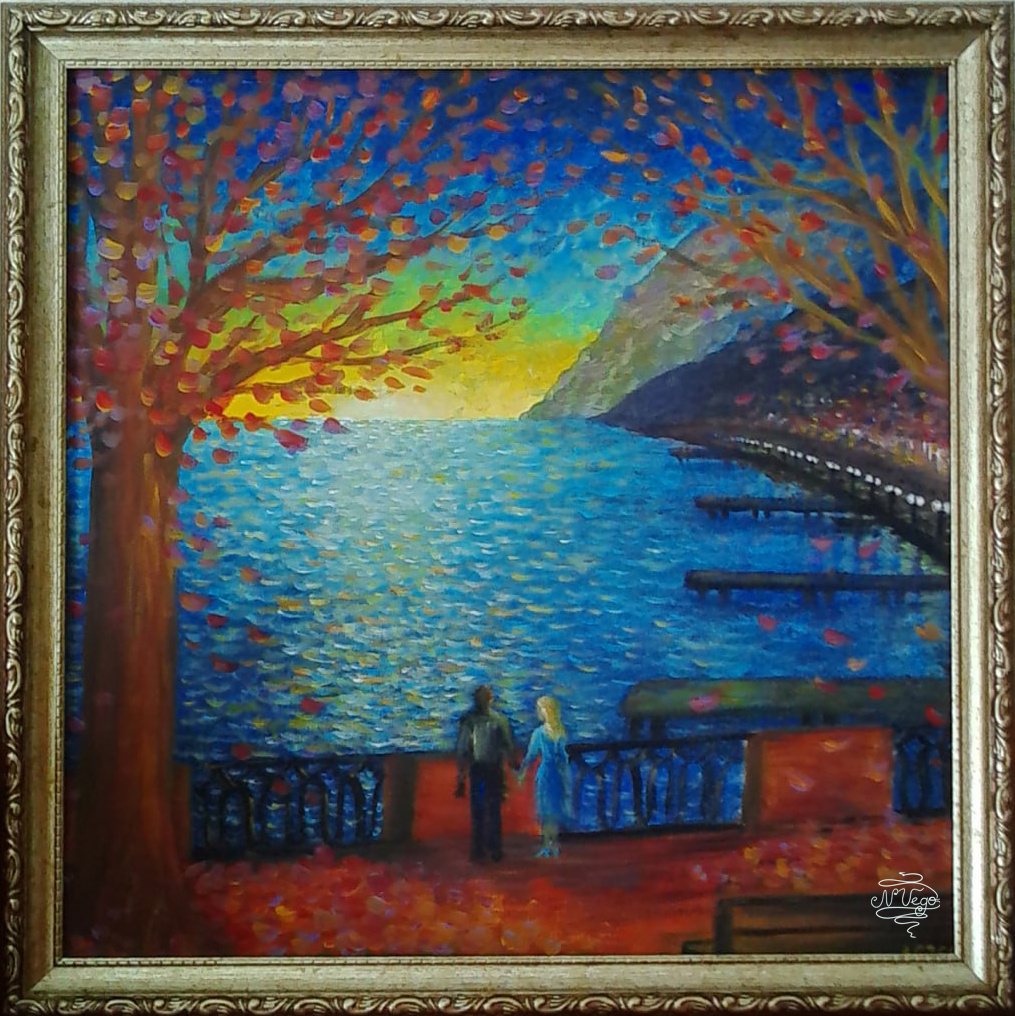 Картина "Двое" Н. Вего