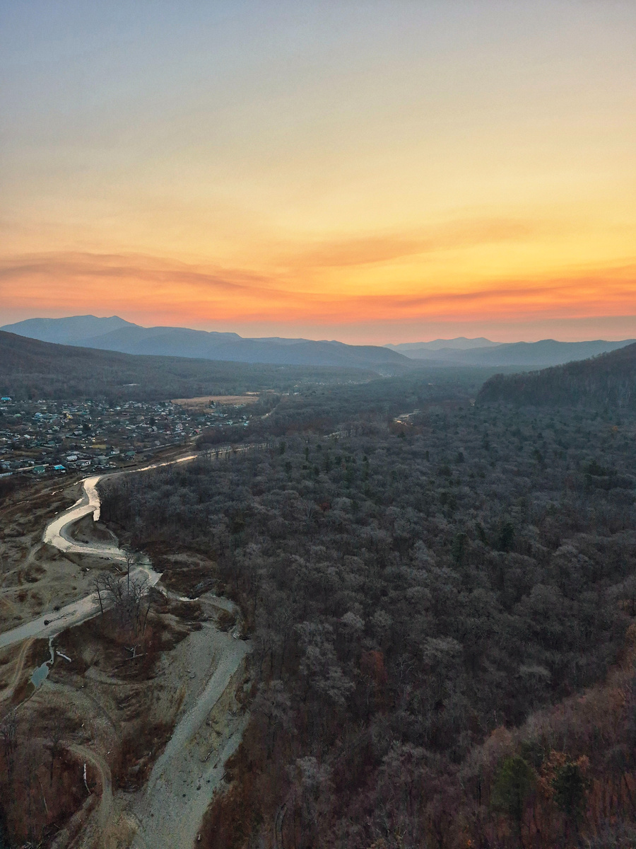 Рассвет на скале Дерсу