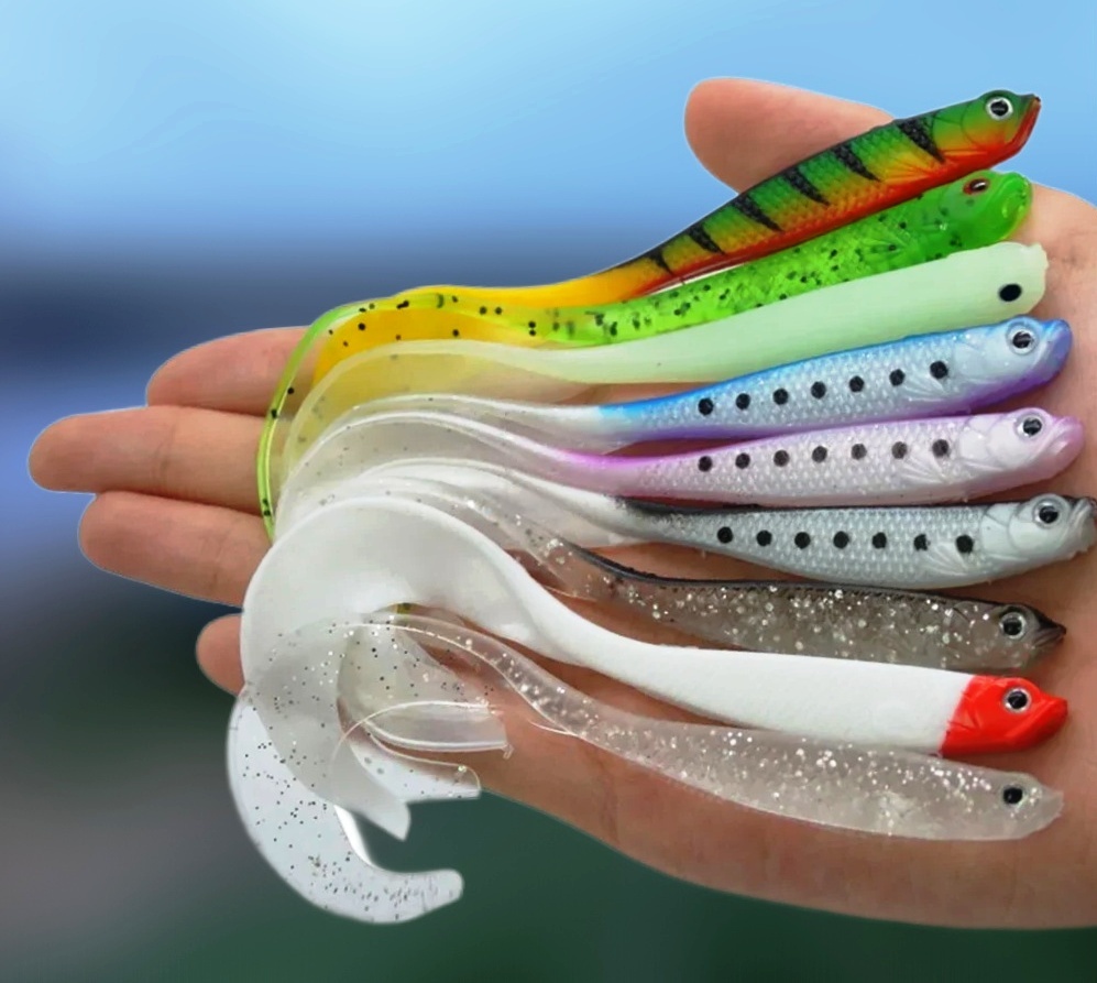 Рыболовные приманки класса "Твистер"