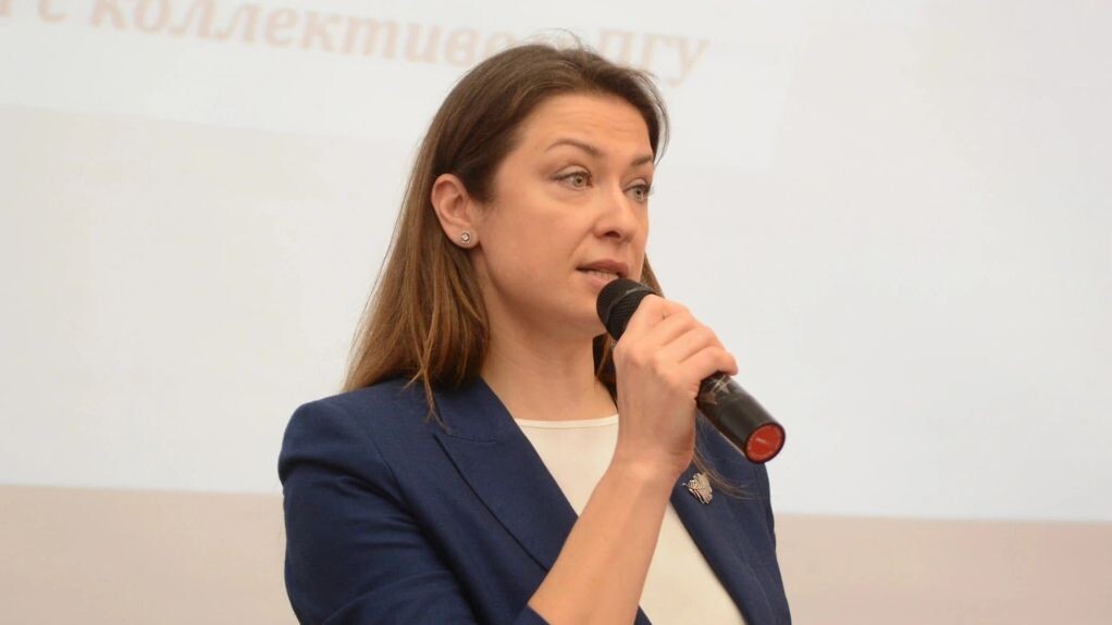    Мария Ситтель на встрече с преподавателями и студентами Пензенского госуниверситета. Фото: vk.com/pnzgu