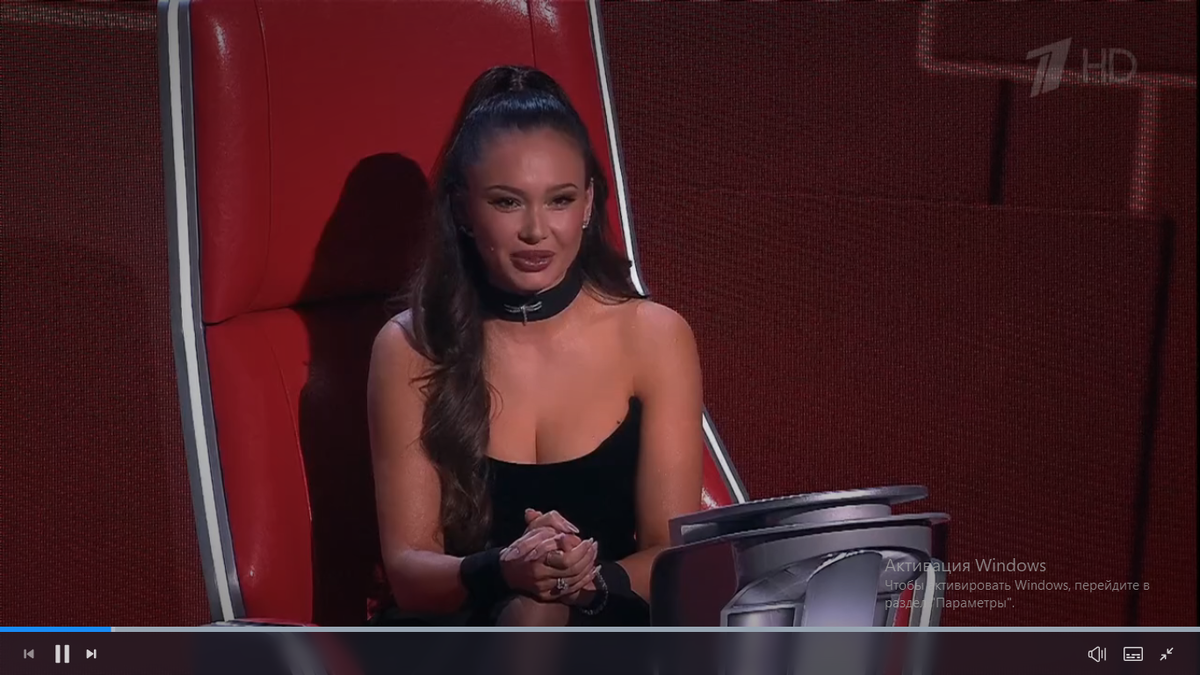 Кадр передачи. Фото автора. 