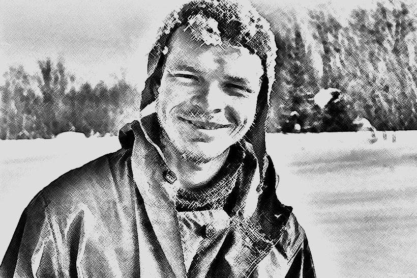 Руководитель похода Игорь Дятлов. Фото из открытых источников. Обработка автора.