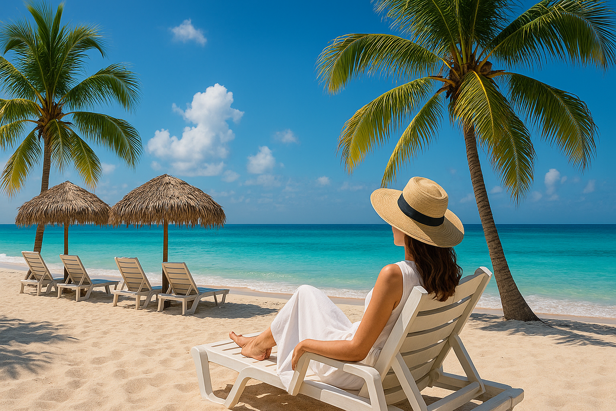 Иллюстративная обложка стать на тему "Празднование нового года на Кубе".