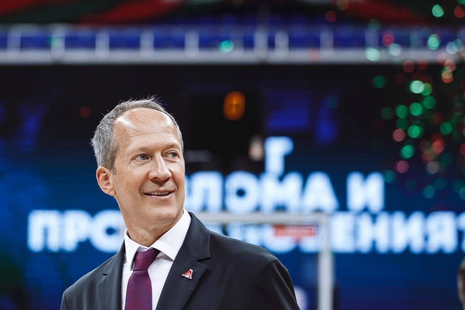    Президент ПБК «Локомотив-Кубань» Андрей Ведищев. Фото: пресс-служба ПБК «Локомотив-Кубань»