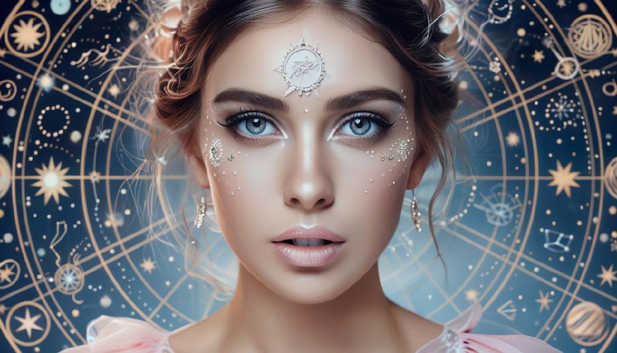 Астрология. Иллюстрация сгенерирована нейросетью