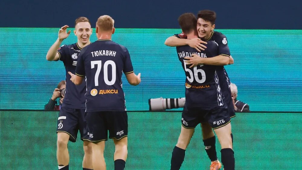 В матче на Кубок России Тюкавин забил супергол в ворота "Зенита". Фото ФК Динамо 