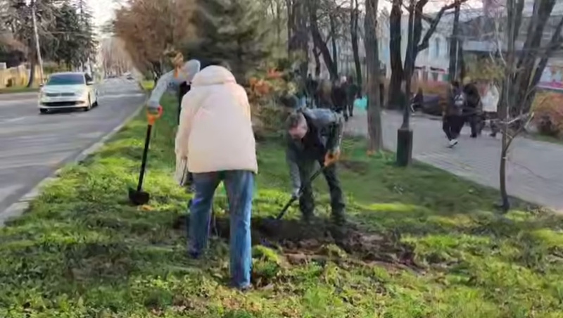      Фото: Кадр из видео / Соцсети мэра Ставрополя Ивана Ульянченко