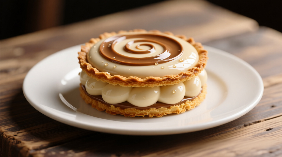 Крем Патисьер-Финасьер с ореховой пастой