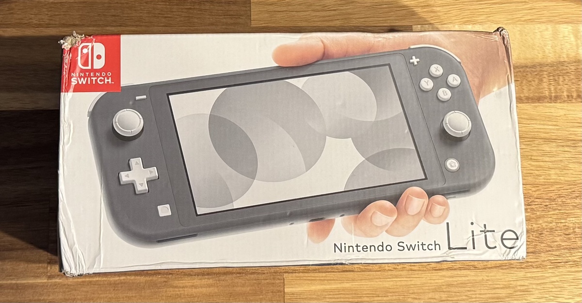 Коробка Nintendo Switch Lite 32Gb Gray