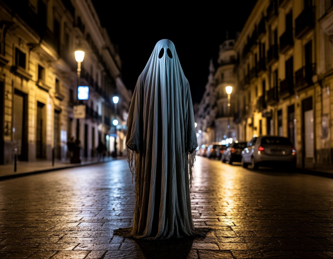 Как каждый миф несет в себе долю правды, каждый призрак когда-то имел тело и лицо. Так и появляется на свет легенда.