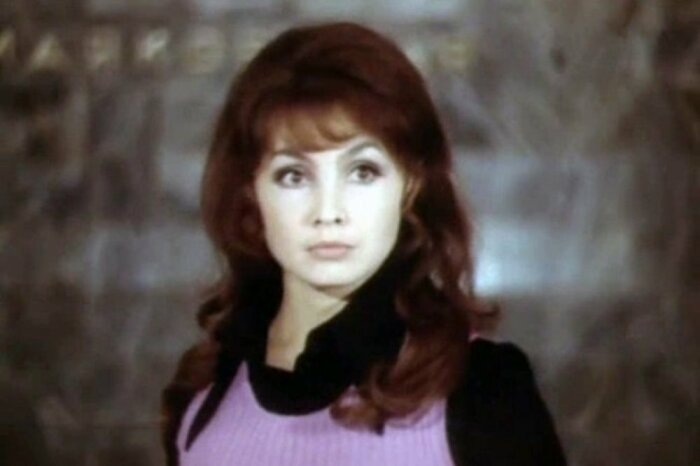 Людмила Поргина в молодости.