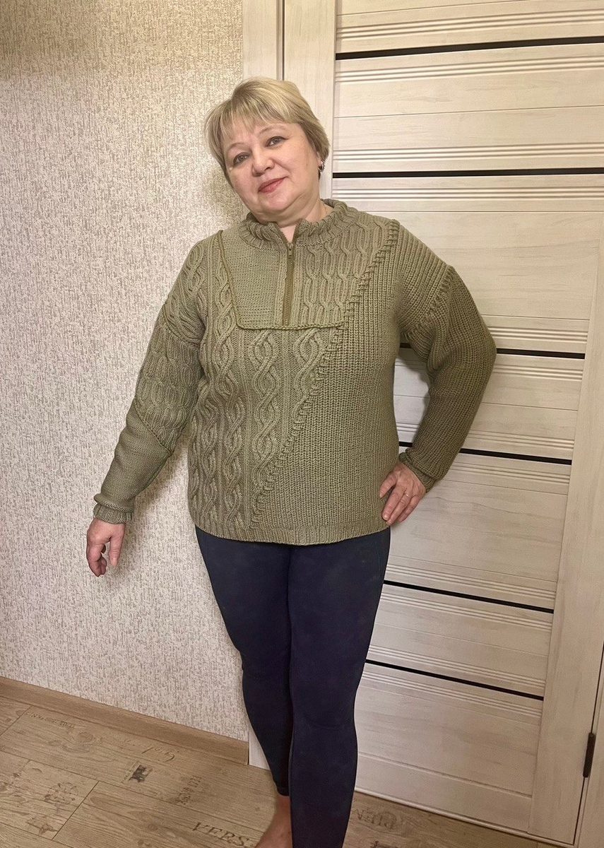 Джемпер на мне 