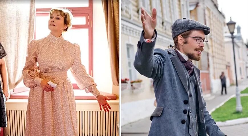 Персонажи, словно сошедшие с экрана исторических фильмов, встречают вас в Доме Сурановых (фото Татьяна Соловьева)
